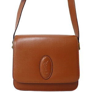 SAINT LAURENT PARIS Logo Saddle Bag Shoulder